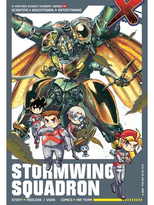 cover image of X-Venture Exobot Academy: Stormwing Squadron N08